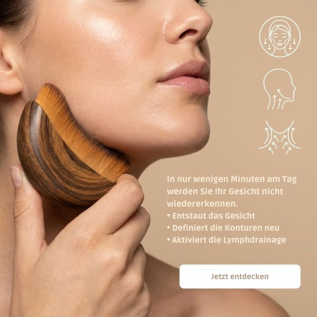 Holzrein ™ | Lymphmassage-Bürste