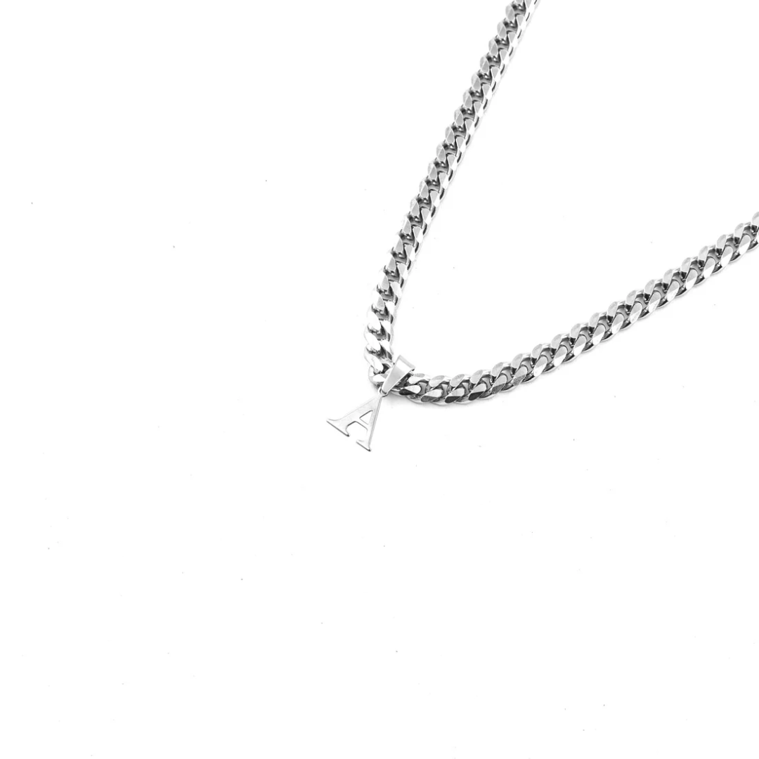 Collier Initial Homme