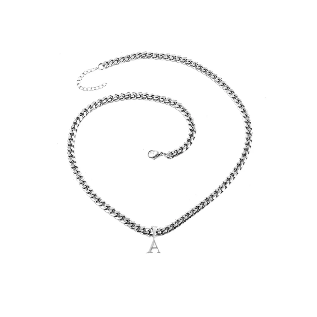 Collier Initial Homme