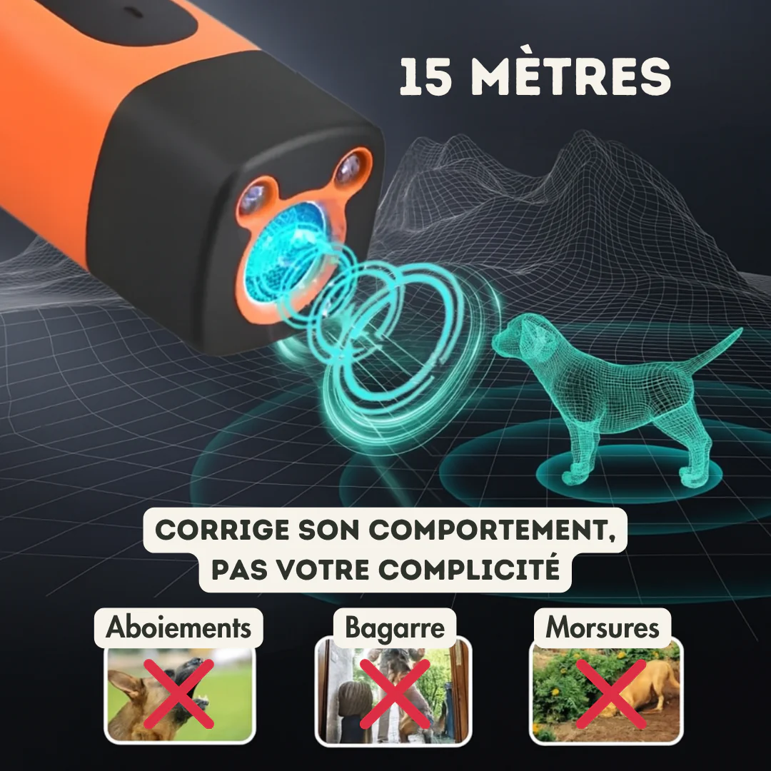 CalmOne™ - Calme délicatement les aboiements d'une simple pression