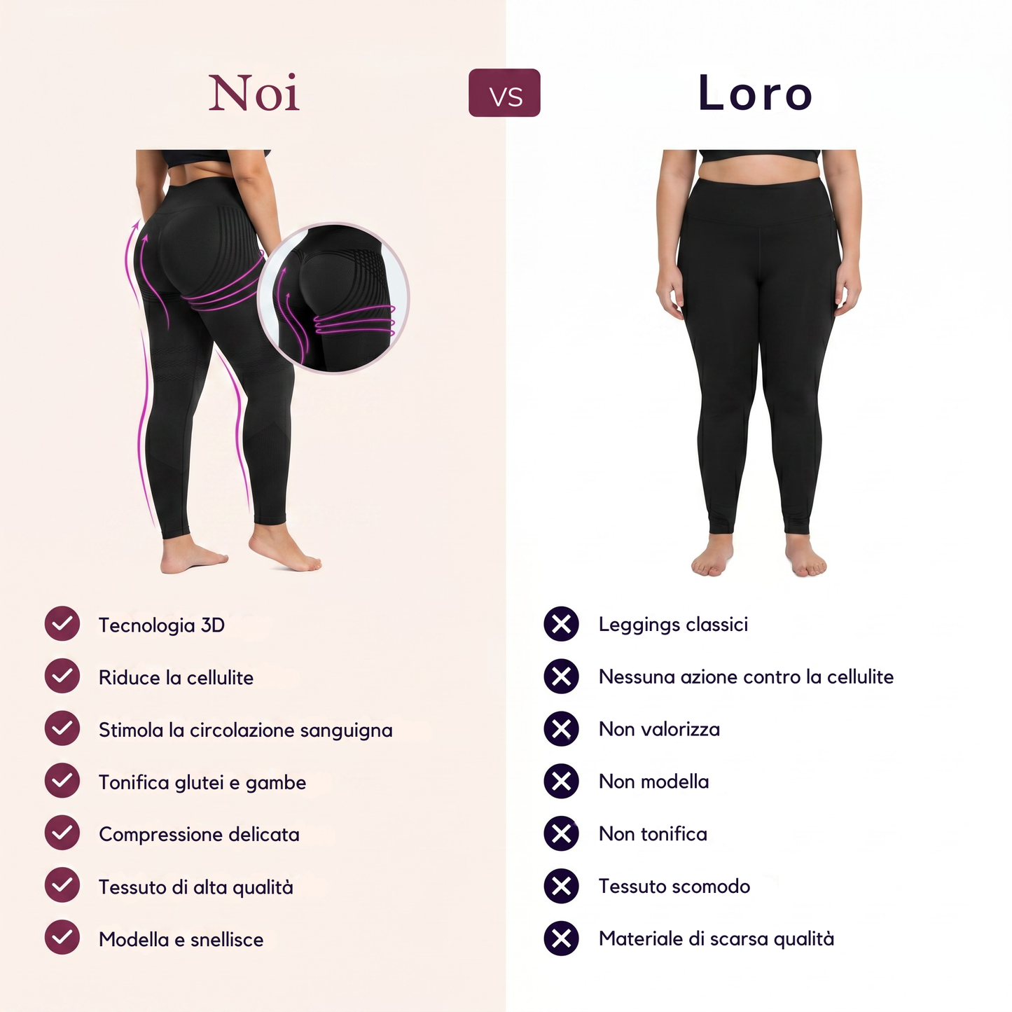 LEVÌA™ – Leggings Snellenti 3D Anti Cellulite