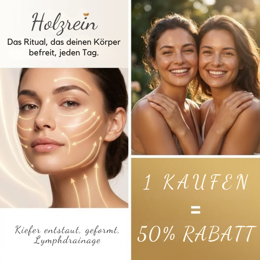 Holzrein ™ | Lymphmassage-Bürste