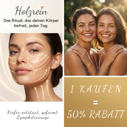 Holzrein ™ | Lymphmassage-Bürste