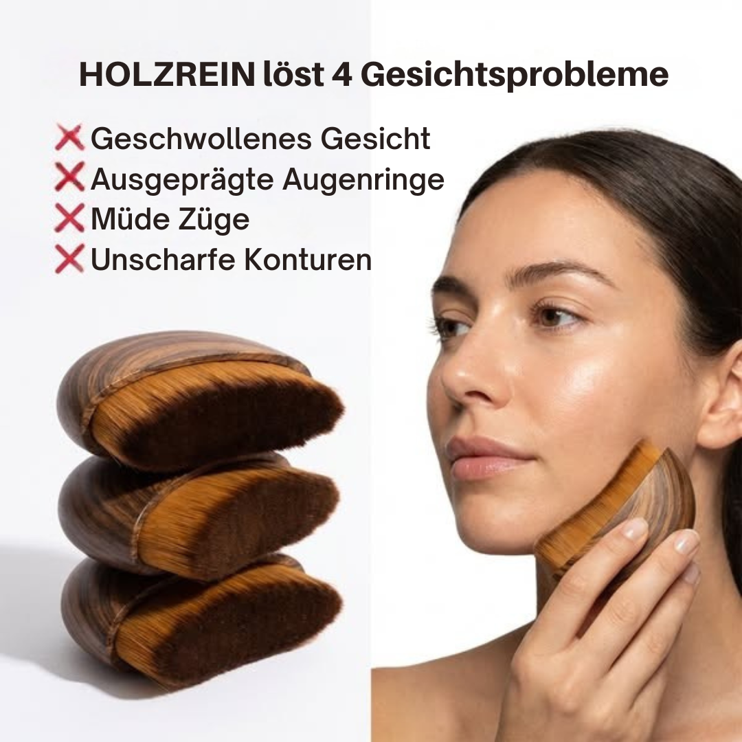 Holzrein ™ | Lymphmassage-Bürste
