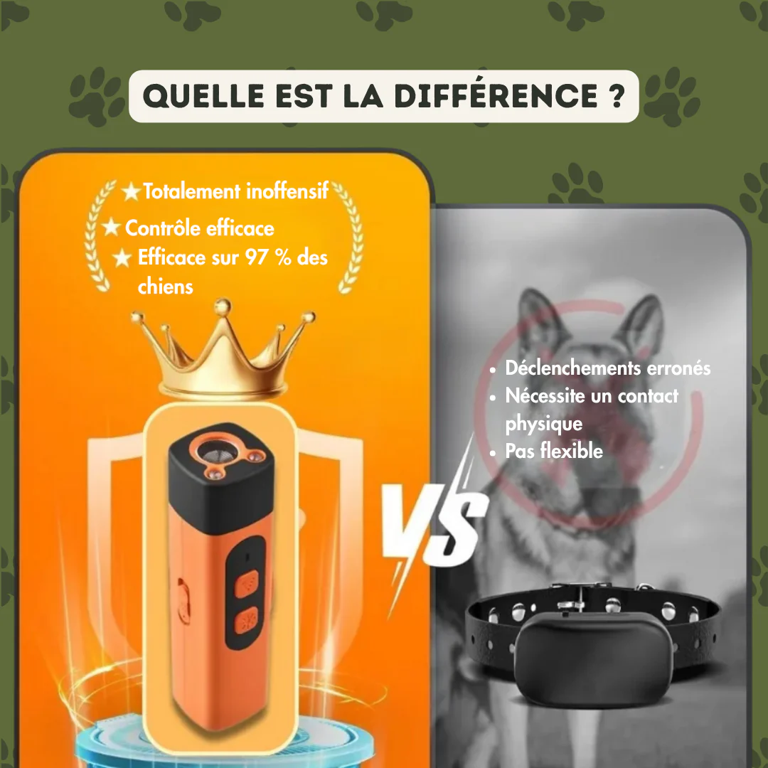 CalmOne™ - Calme délicatement les aboiements d'une simple pression