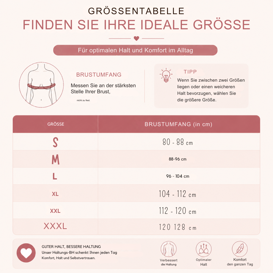PostureFlex™ – Haltungs-BH für einen aufrechten Rücken